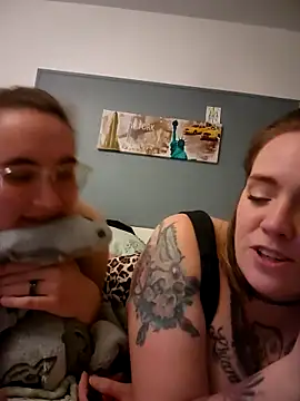 Show de AndHerXO na webcam