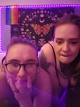 Show de AndHerXO na webcam