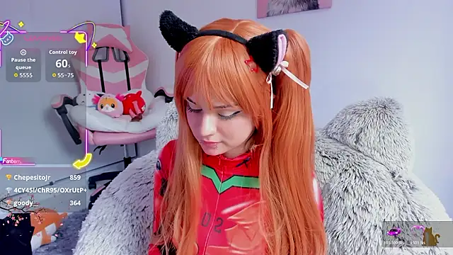 Show modela akame_meow na web-kameri