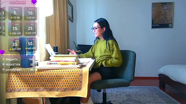 yuzhara Pertunjukan Webcam