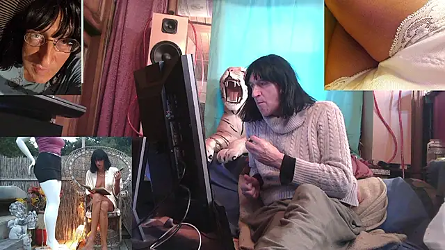 Pertunjukan Kamera Web SissiDomination