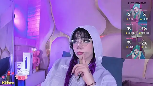 Show de NaniiSisy na webcam