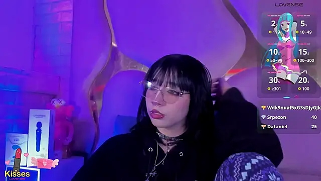 הופעת וובקאם של NaniiSisy