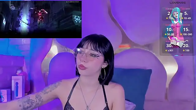 Show de Niina_sssy na webcam