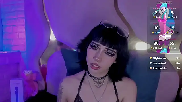 Show de Niina_sssy na webcam