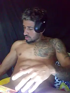 Show de Alexsexygamer na webcam