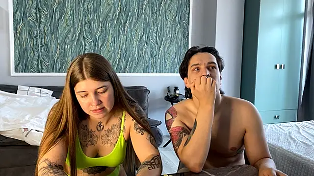 הופעת וובקאם של Miley_and_Michael