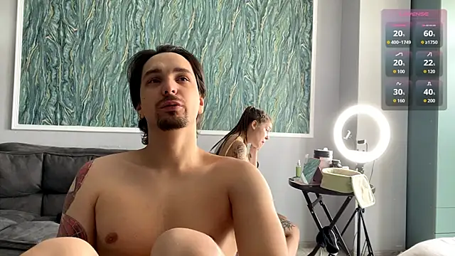 Show de Miley_and_Michael na webcam