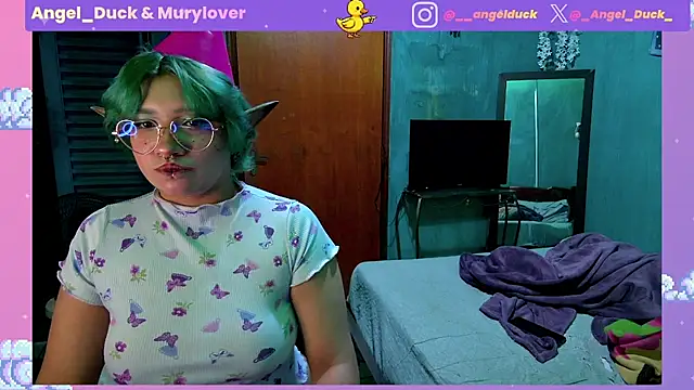 Show de Angel_Duck na webcam