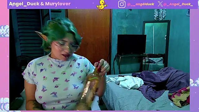 Show de Angel_Duck na webcam