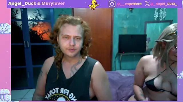 Show de Angel_Duck na webcam