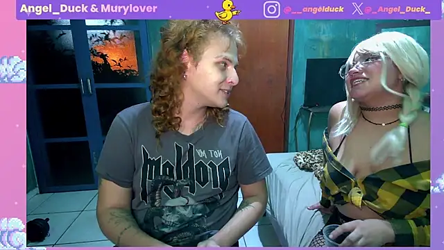 Show de Angel_Duck na webcam