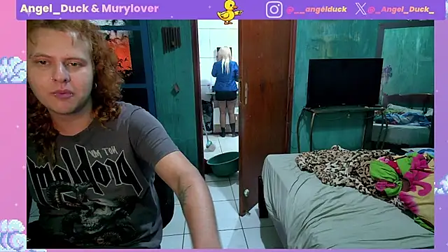 Show de Angel_Duck na webcam