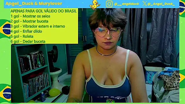 Show de Angel_Duck na webcam