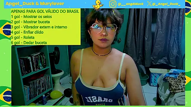 Show de Angel_Duck na webcam