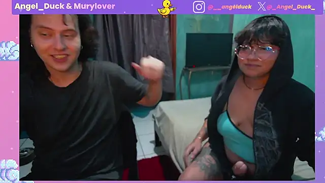 Show de Angel_Duck na webcam