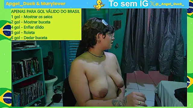 Show de Angel_Duck na webcam