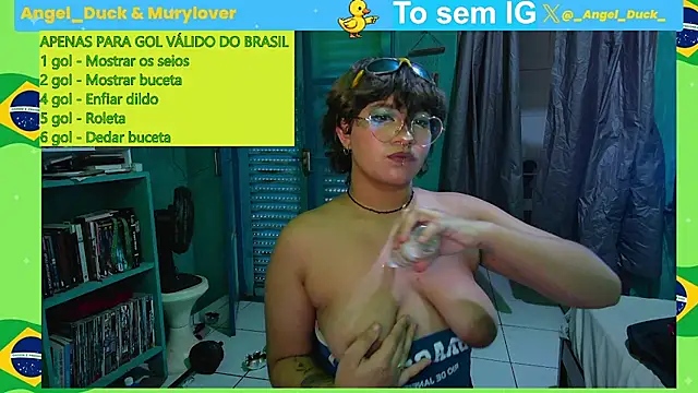 Show de Angel_Duck na webcam