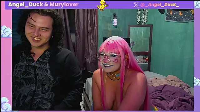 Show de Angel_Duck na webcam