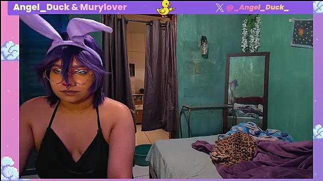 Show de Angel_Duck na webcam
