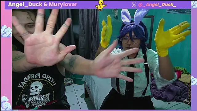 Show de Angel_Duck na webcam