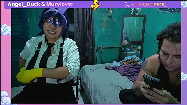 Show de Angel_Duck na webcam
