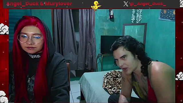Show de Angel_Duck na webcam