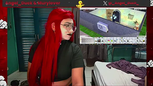 Angel_Duckn Webbikameraesitys