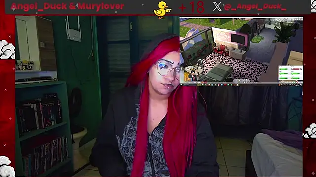 Show de Angel_Duck na webcam