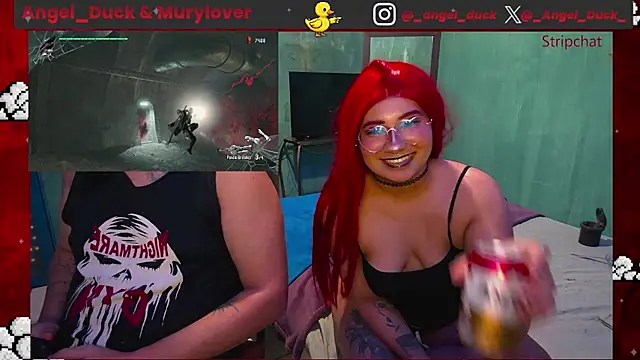 Show de Angel_Duck na webcam