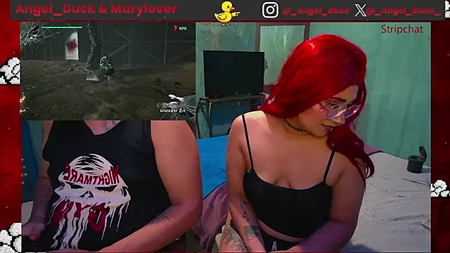 הופעת וובקאם של Angel_Duck