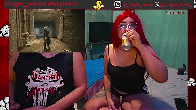 Angel_Duckn Webbikameraesitys