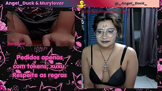Angel_Duckn Webbikameraesitys