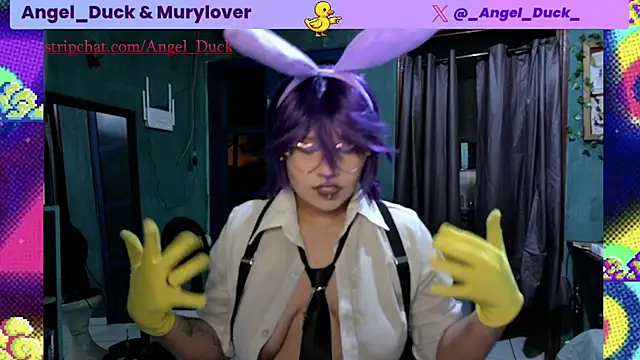 Show de Angel_Duck na webcam