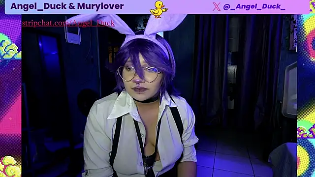 הופעת וובקאם של Angel_Duck