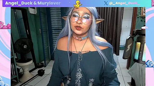 Show de Angel_Duck na webcam