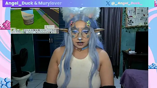 Show de Angel_Duck na webcam