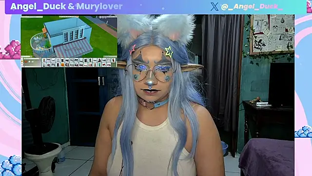 Show de Angel_Duck na webcam