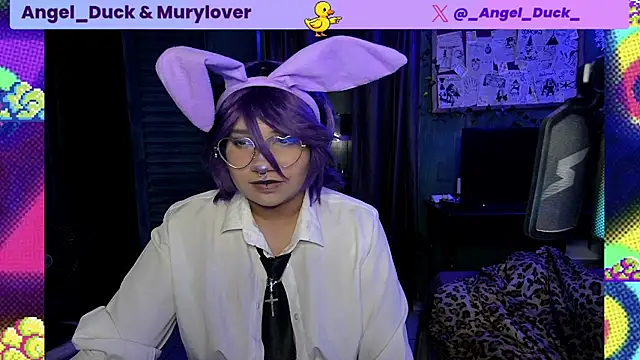 Show de Angel_Duck na webcam