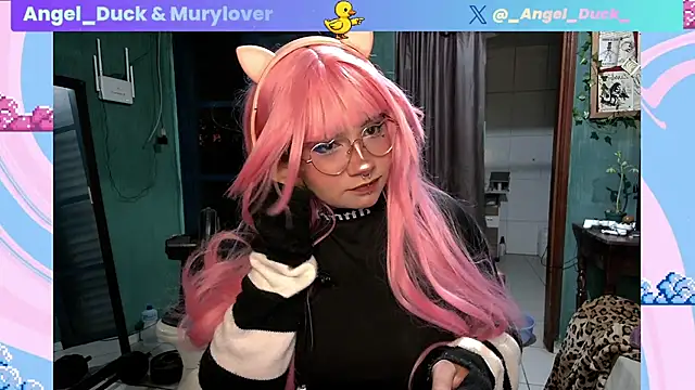 Show de Angel_Duck na webcam