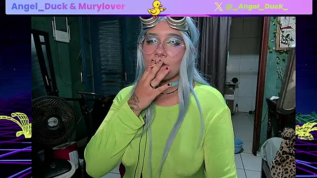 Show de Angel_Duck na webcam