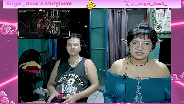 הופעת וובקאם של Angel_Duck