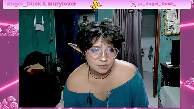 הופעת וובקאם של Angel_Duck