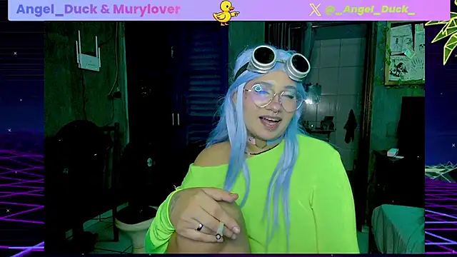 Show de Angel_Duck na webcam