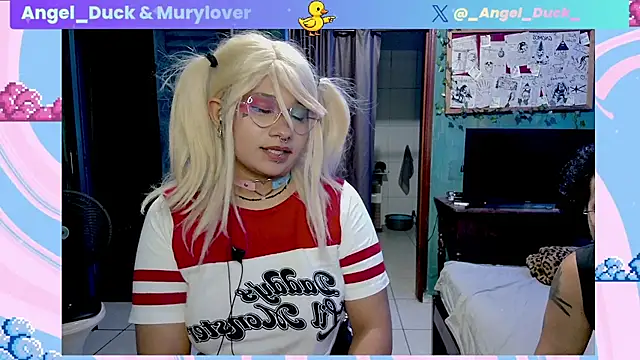 Show de Angel_Duck na webcam