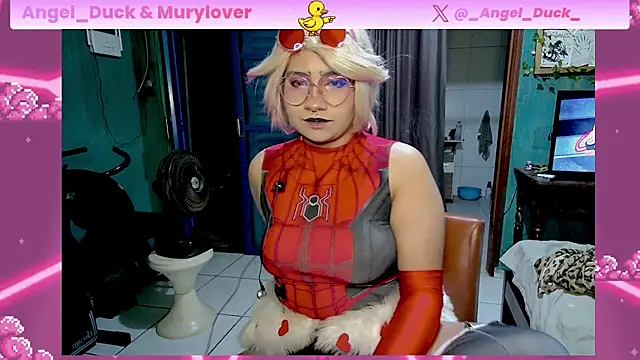 Show de Angel_Duck na webcam