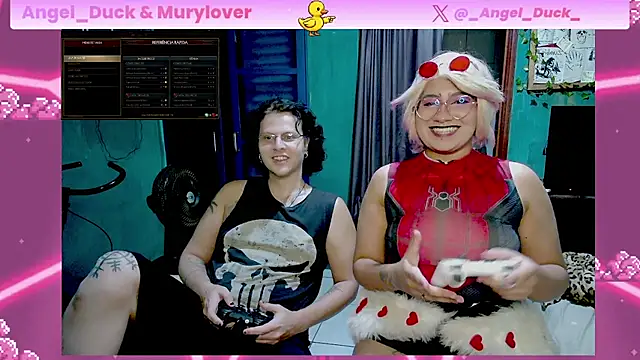 Show de Angel_Duck na webcam