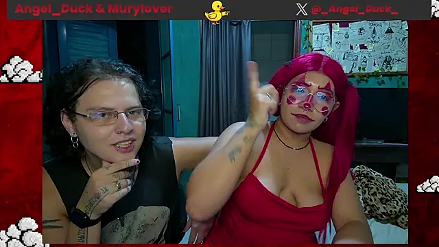 Angel_Duckn Webbikameraesitys