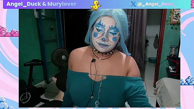 Show de Angel_Duck na webcam