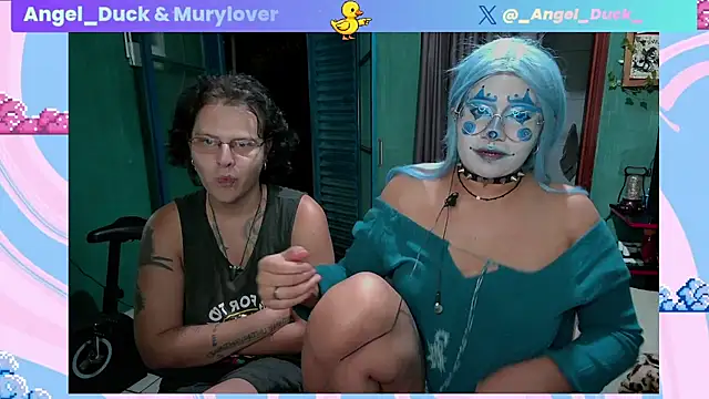 Show de Angel_Duck na webcam